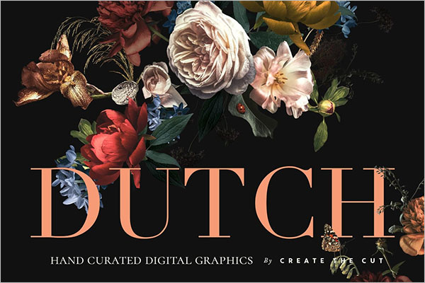 Vintage Floral Textura