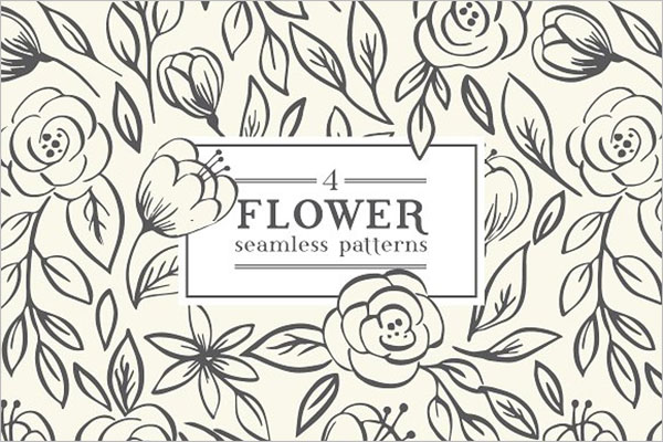 floral textile wallpaper