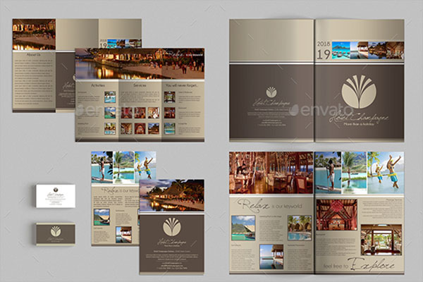 A3 Tri-Fold Brochure Template