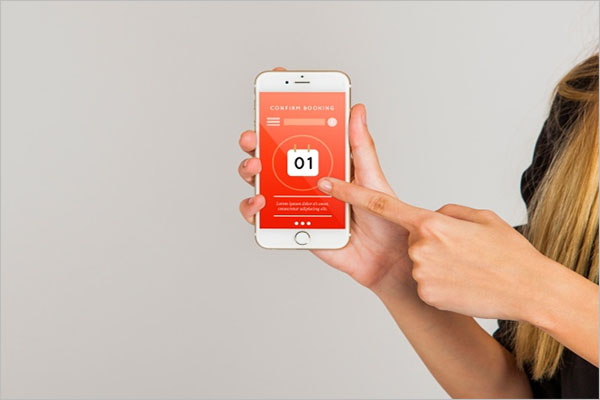 App Screen Mockup Design