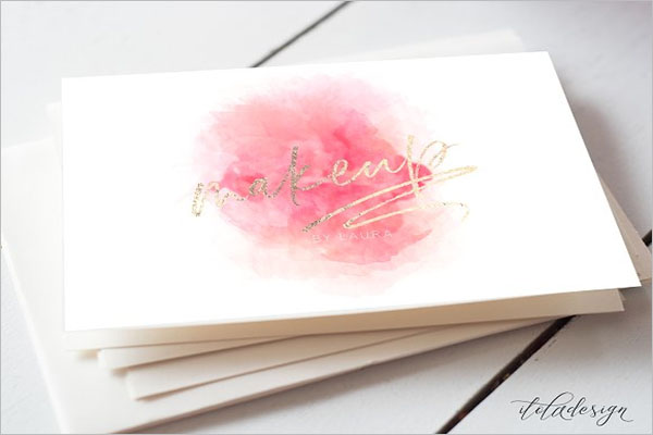 Artist Business Card Design