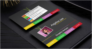 Artist Business Card Designs