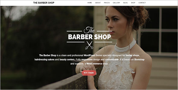 Barber Shop WordPress Theme
