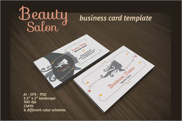 Beauty Salon Business Card