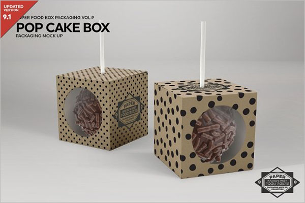 20 Cake Box Mockup Psd Free Creativetemplate