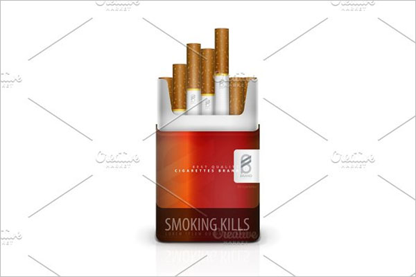 Download 21+ Cigarette Package Mockup | Creativetemplate