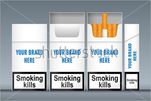 Cigarette Package Mockup Example
