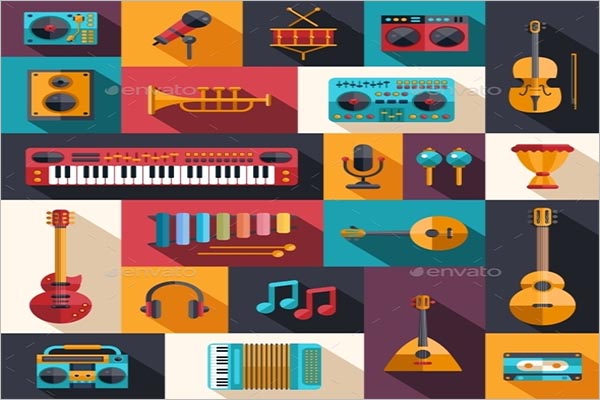 Creative Musical Icon Design