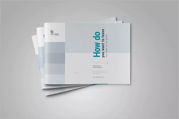 Custom Landscape Brochure Design