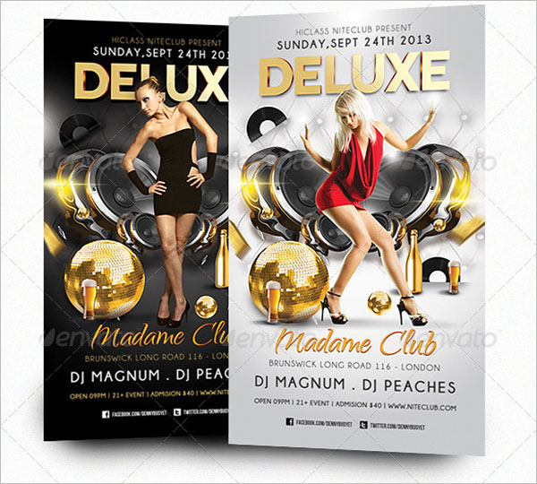 Deluxe Nightclub Flyer Template