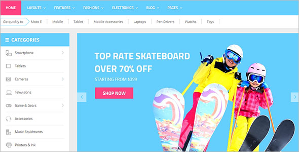 Digital eCommerce OpenCart Theme
