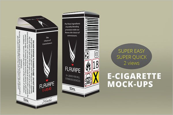 E-Cigarette Mockup
