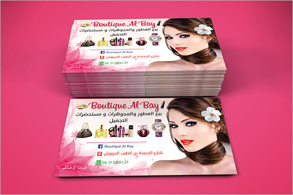 Elegant Boutique Business Card Design