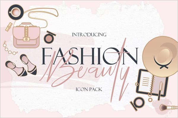 Fashion Beauty & Fashion Icon Design