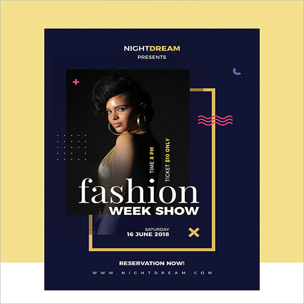 Fashion Event Flyer Template