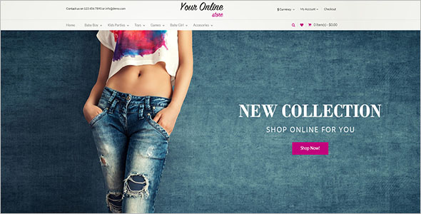 Fashion OpenCart eCommerce Theme
