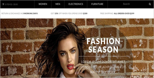 Fashion Store Opencart Theme