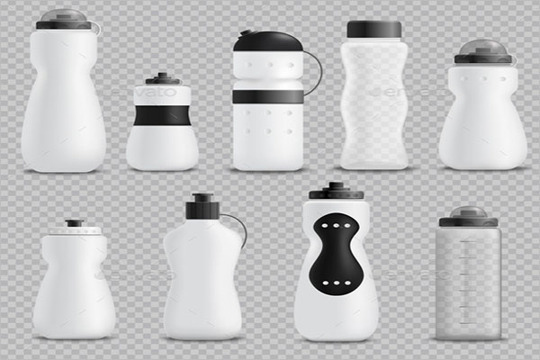 Fitness Bottle RealisticÂ 