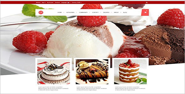 Food Responsive Prestashop Theme