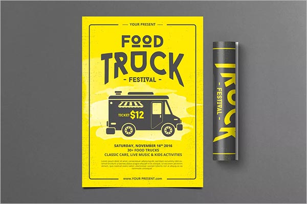 Food Truck Event Flyers