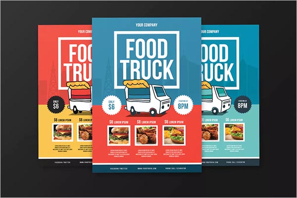 Food Truck Flyer Design
