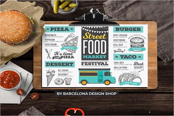 Food Truck Flyer Template