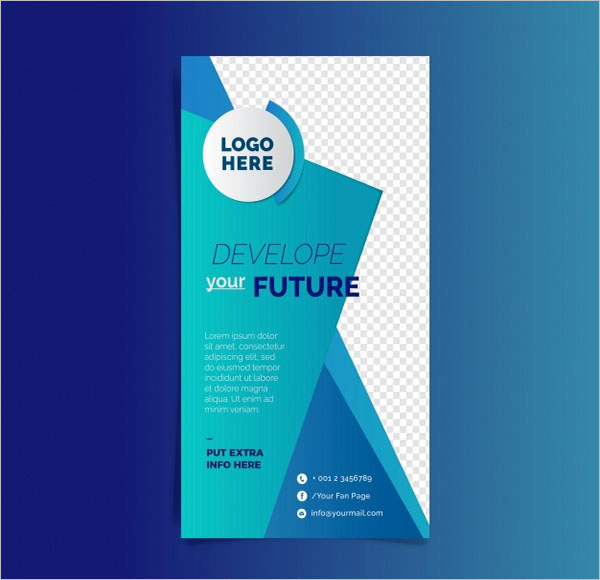 Free Abstract Flyer Template