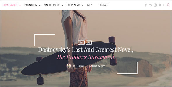 Free Blog Woocommerce Theme