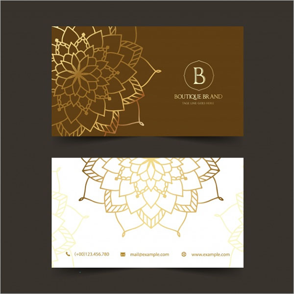 Free Boutique Business Card Design