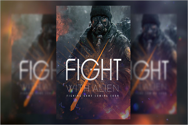 Free Game Flyer Design