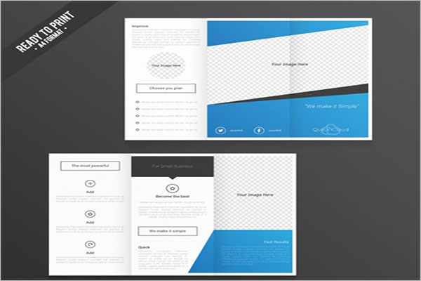 Free Tri-Fold A4 Brochure Template