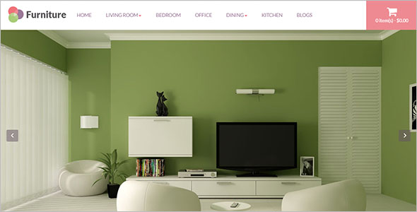 Furniture Ecommerce Opencart Theme