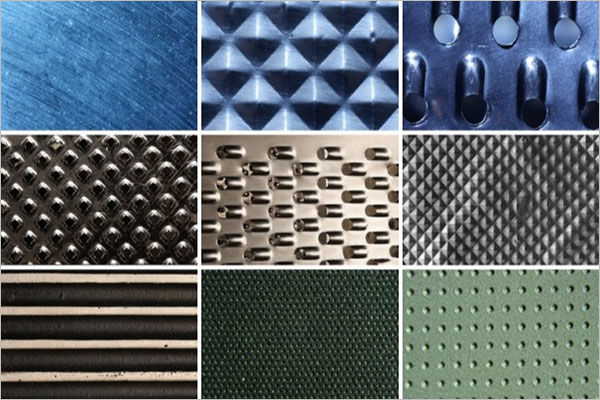 High Resolution Metal Surface Textures