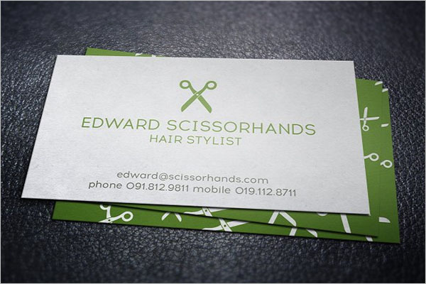 Indie Hair Stylist Business Card