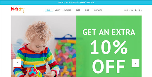 Kids Store WooCommerce Theme