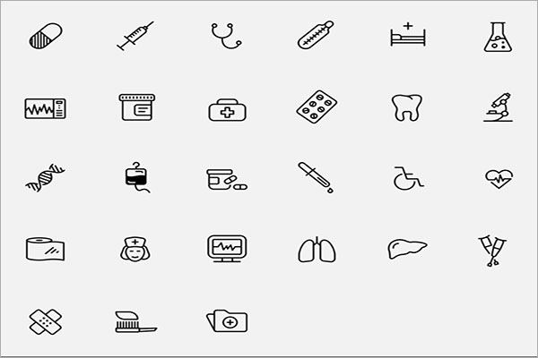 31+ Health Icons Designs Free Download - Creative Template