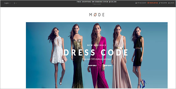 Modern ECommerce Opencart Theme