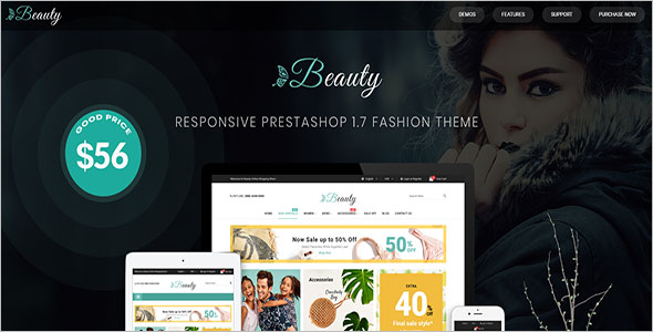 Modern PrestaShop 1.7 Fashion Theme