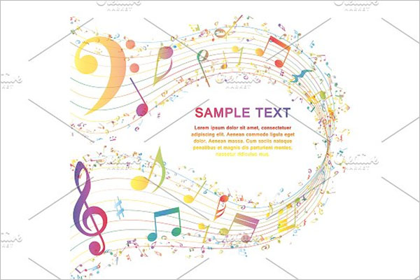 Multicolor Musical Designs