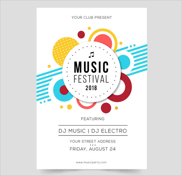Music Festival Flyer Template