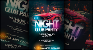 Nightclub Flyer Designs
