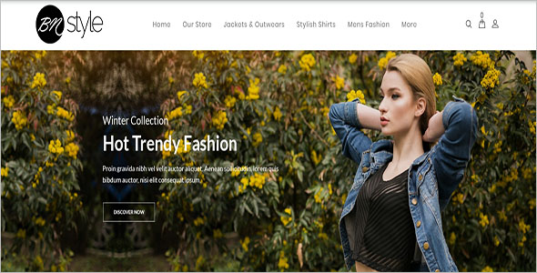 One Page Opencart Template