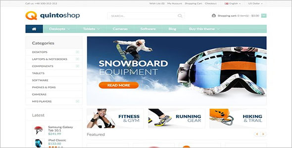 Opencart Theme For Ecommerce