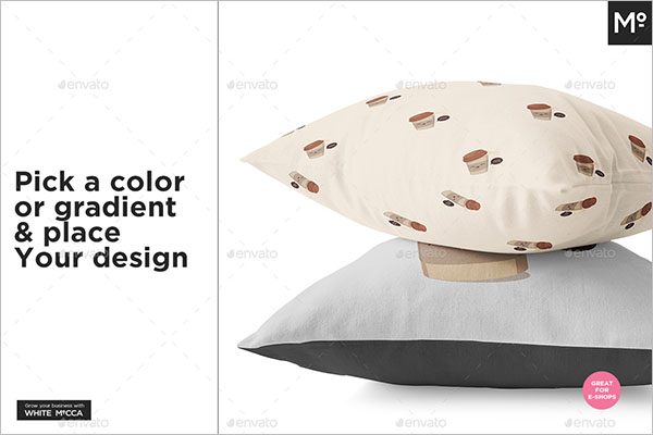 Pillow Generator Mock-up Design
