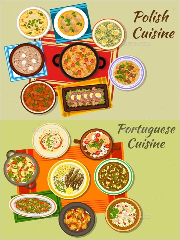 Polish Cuisine Icon For Food