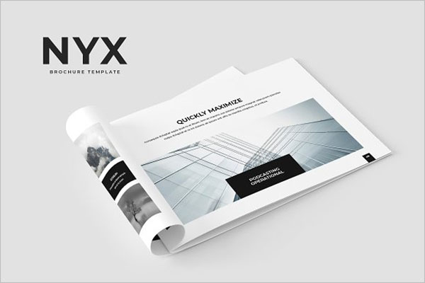 Printable Brochure Template Illustrator