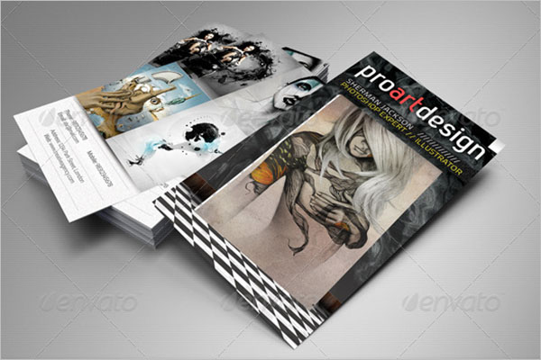 Pro Design Artistic Business Card