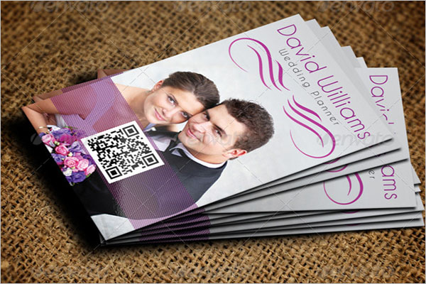 Professional Wedding Business Card
