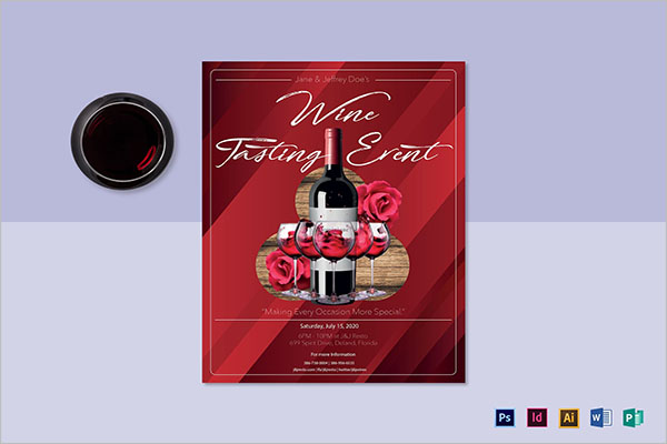 31+ Wine Flyer Designs Free Download - Creative Template