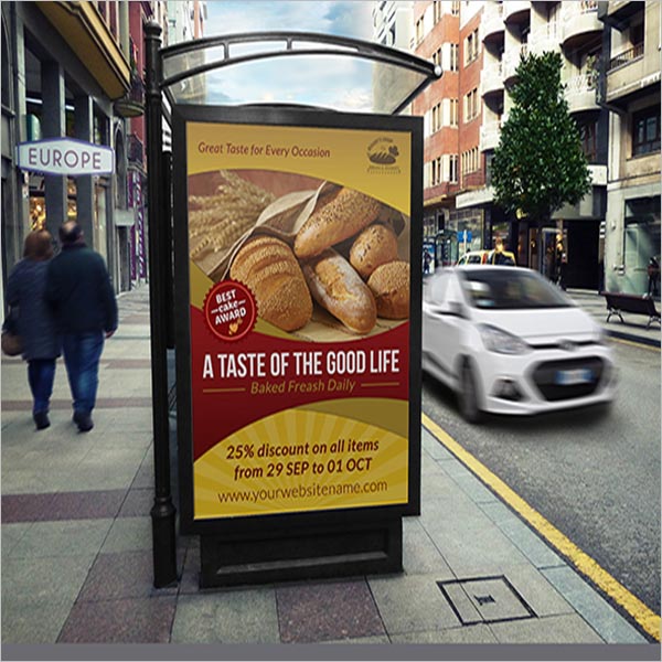 Responsive Bakery Poster Design